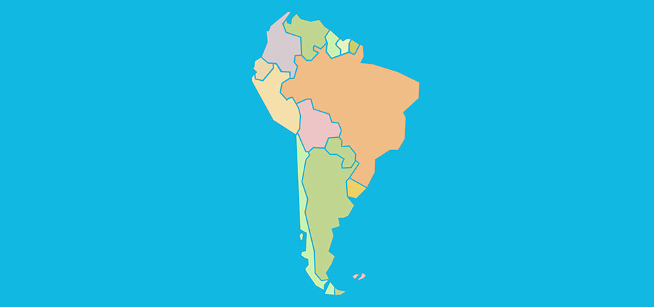Countries Of South America Map Quiz Game
