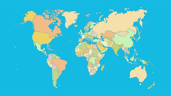 Guess The Flag - Find the country interactive game